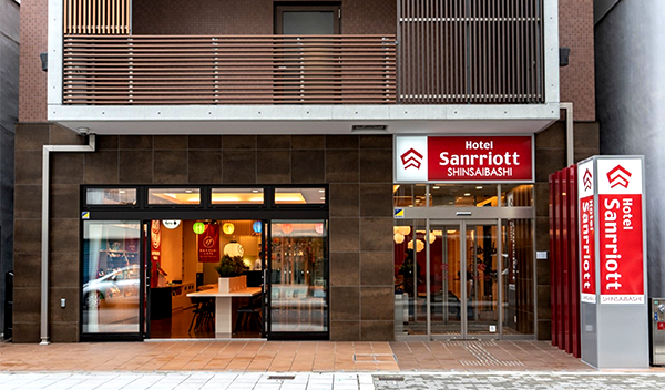 ホテルサンリオット心斎橋／大阪府大阪市中央区南久宝寺町２－６－10