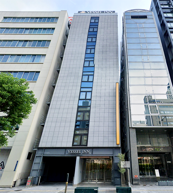 ベッセルイン心斎橋／ 大阪府大阪市中央区南船場２丁目12番11号